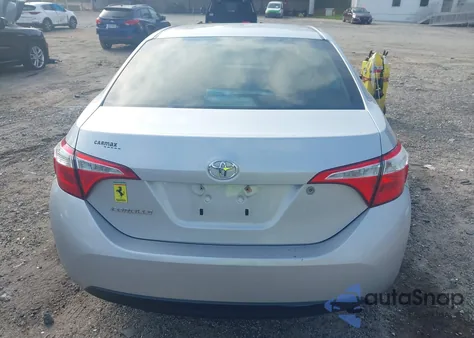 2016 Toyota Corolla L z USA, uszkodzony, nr VIN 2T1BURHE1GC553371